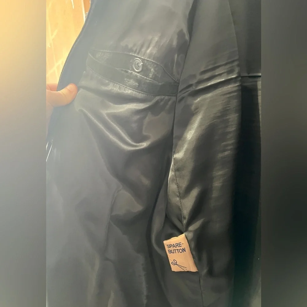 Newport Harbor Men's Vintage Genuine Suede Trench Jacket - XL